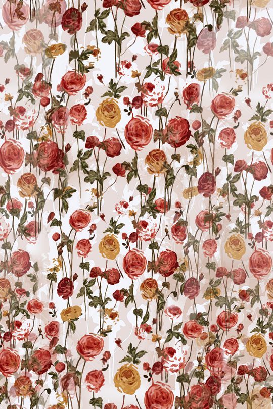 玫瑰花语印花华亿平台图片