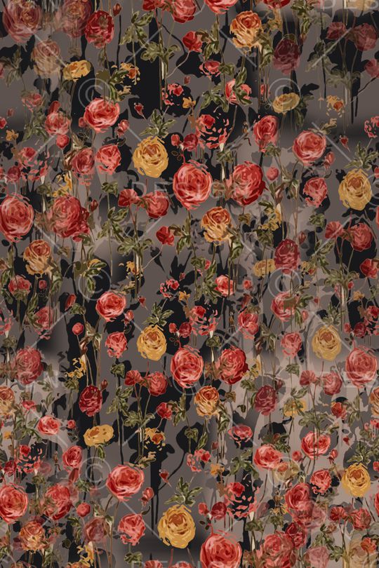 玫瑰花语印花华亿平台图片