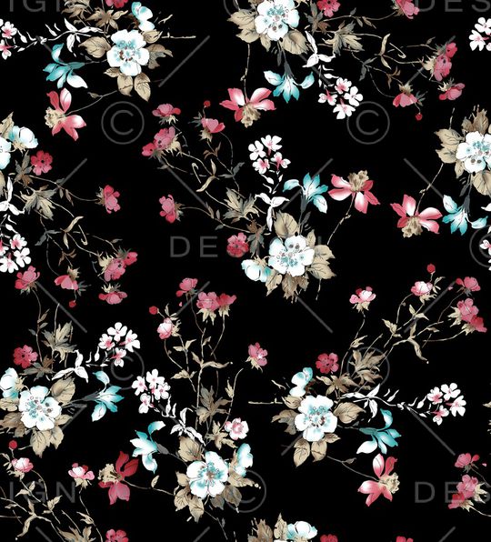 春夏华亿平台印花华亿平台图片