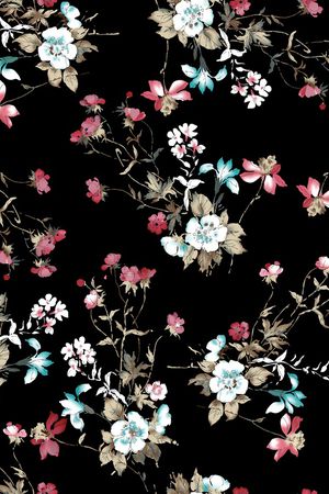 春夏华亿平台印花华亿平台图片