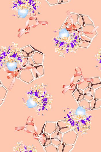 1176854-几何结构小碎花瓶蝴蝶结