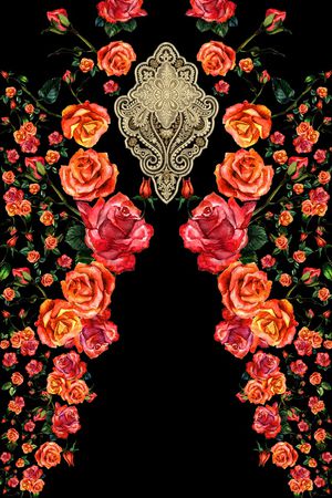 线条画印花华亿平台图片