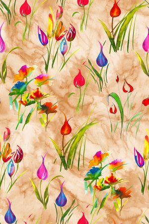 水彩印花华亿平台图片