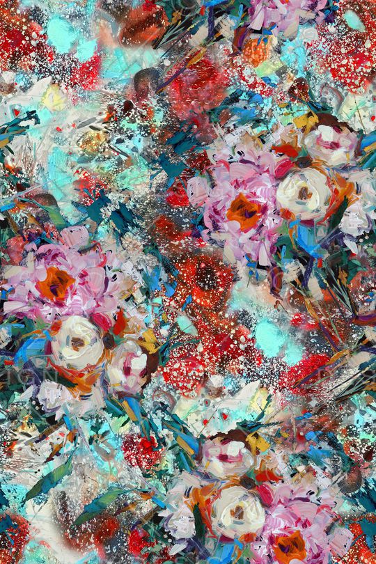 抽象印花华亿平台图片