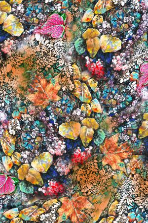 抽象印花华亿平台图片