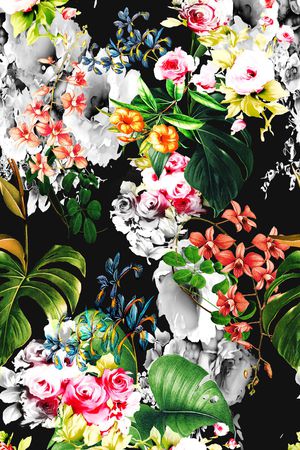 抽象印花华亿平台图片