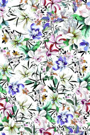 抽象印花华亿平台图片