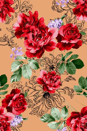 休闲印花华亿平台图片