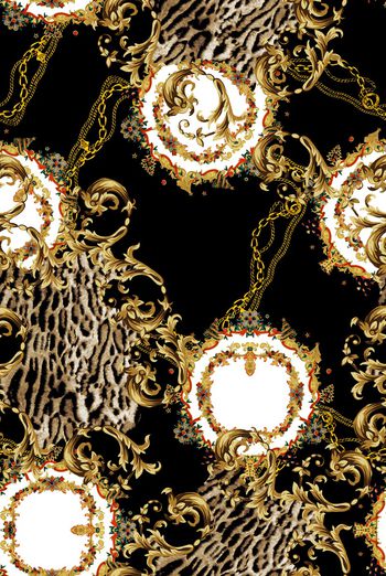 大牌风印花华亿平台图片