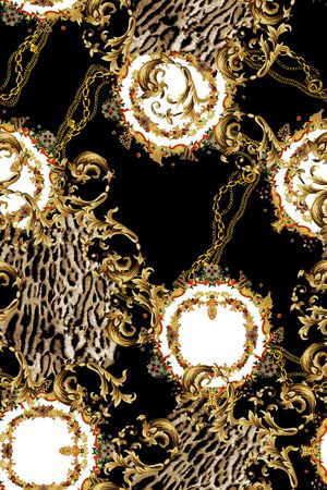 大牌风印花华亿平台图片