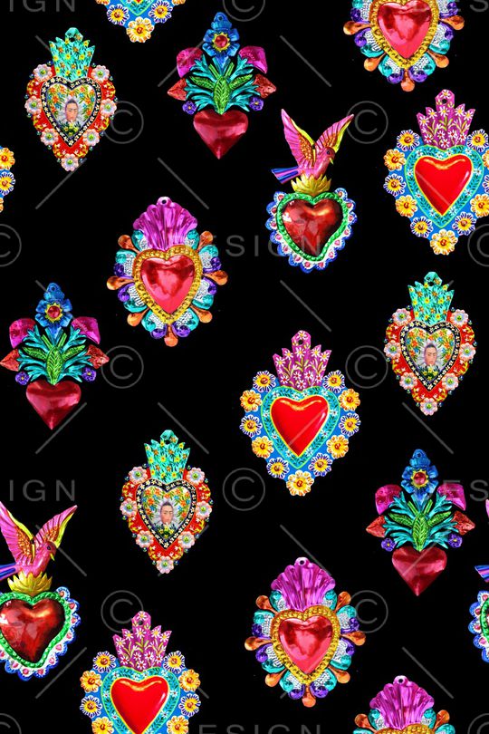 爱心印花华亿平台图片