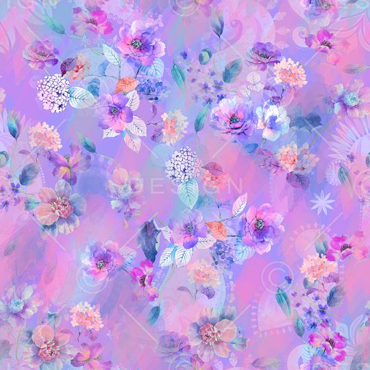 水彩印花华亿平台图片