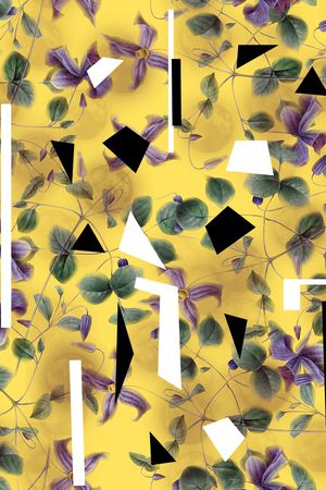 几何印花华亿平台图片