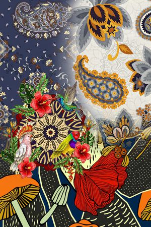 数码华亿平台印花华亿平台图片