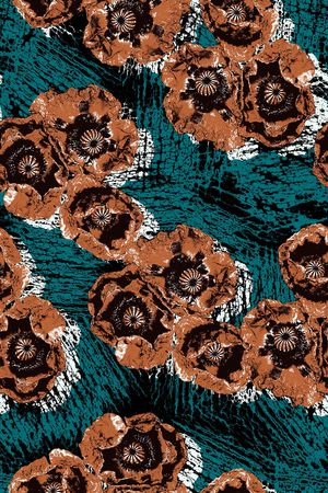 抽象印花华亿平台图片