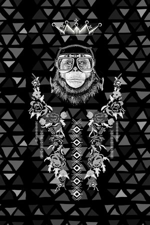 男装印花华亿平台图片