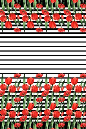 线条画印花华亿平台图片