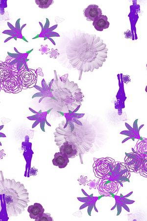 抽象印花华亿平台图片