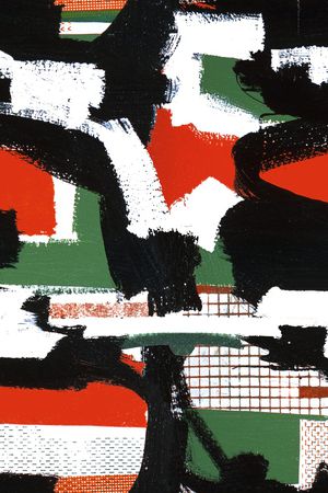 抽象男装印花华亿平台图片