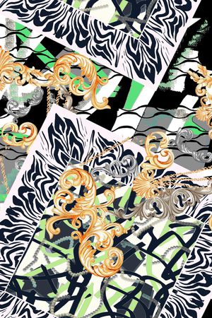 时尚印花华亿平台图片