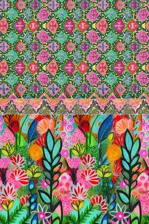 民族风印花华亿平台图片