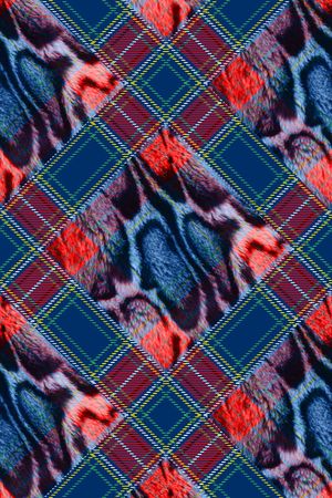 动物纹印花华亿平台图片