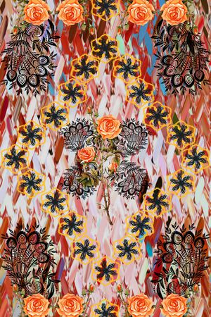 春夏华亿平台印花华亿平台图片