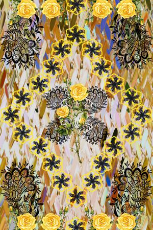 春夏华亿平台印花华亿平台图片