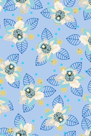 绿植树叶印花华亿平台图片