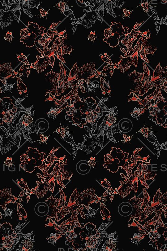 植物印花华亿平台图片