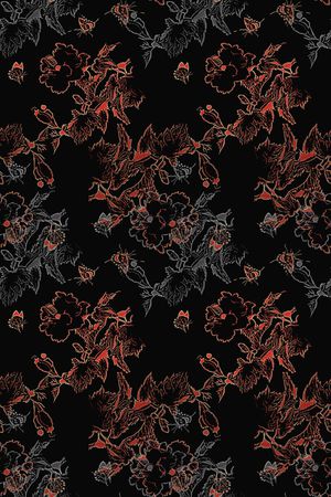 植物印花华亿平台图片