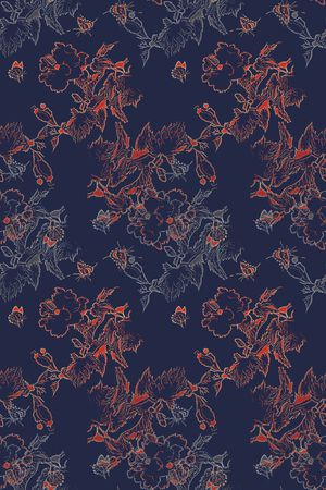 植物印花华亿平台图片