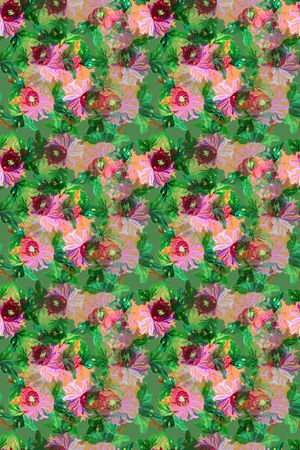 植物印花华亿平台图片