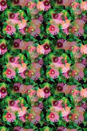 植物印花华亿平台图片