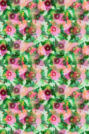 植物印花华亿平台图片