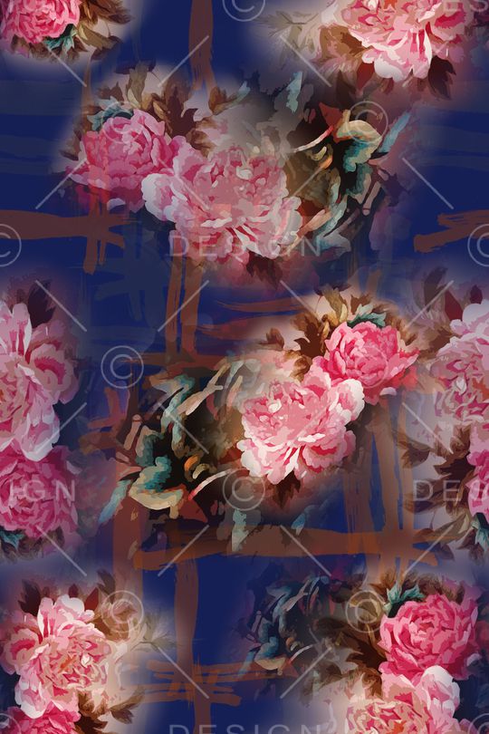 植物印花华亿平台图片