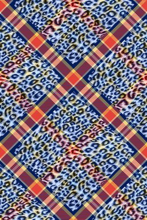 动物纹印花华亿平台图片