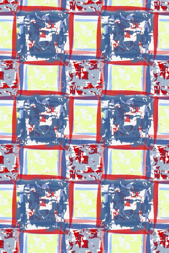 几何印花华亿平台图片