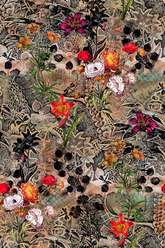 几何印花华亿平台图片