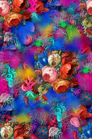 分形印花华亿平台图片