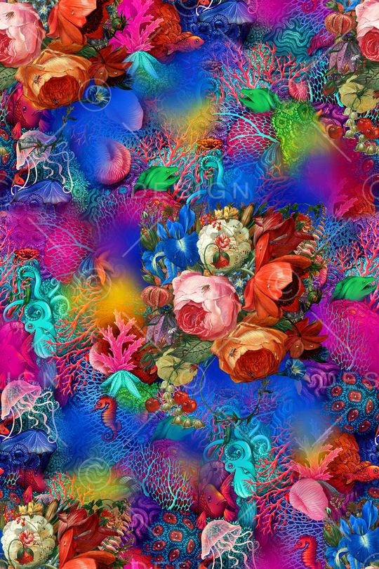 分形印花华亿平台图片