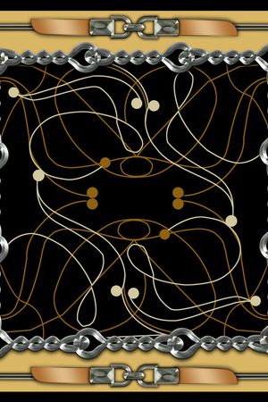 线条画印花华亿平台图片