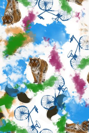 男装印花华亿平台图片