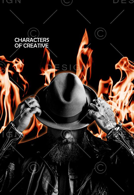 人物印花华亿平台图片