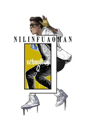 男装印花华亿平台图片