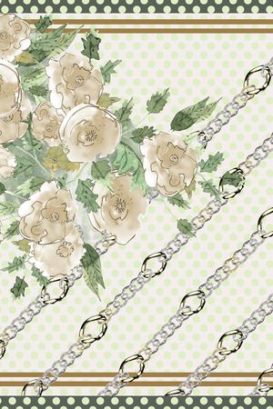 线条画印花华亿平台图片