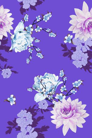 桃花印花华亿平台图片