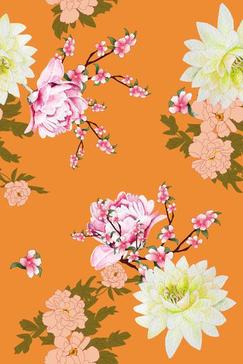 1179057-春色满园花枝缀