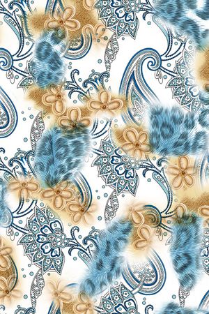 大牌风印花华亿平台图片