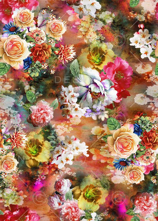 抽象印花华亿平台图片